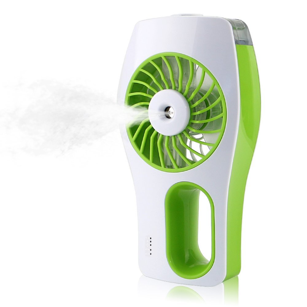 Quạt làm mát, phun sương cầm tay mini iEGrow Mini Cooling Replenishment Fan, Máy làm mát tạo ẩm cầm tay