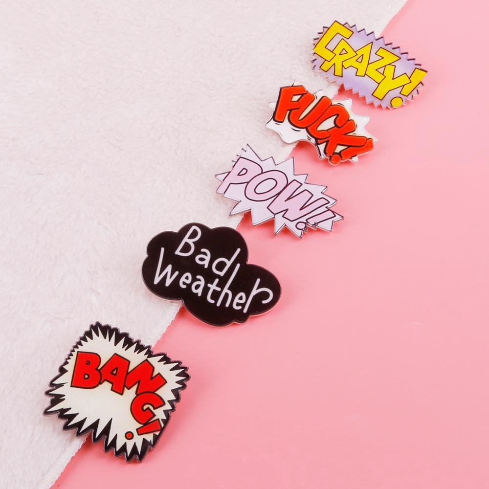 Huy Hiệu Cài Áo Hình Hoạt Hình Đáng Yêu