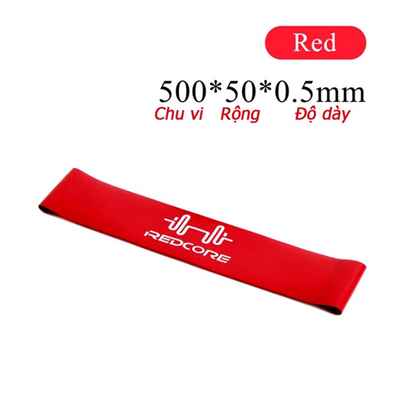 Dây Kháng Lực Tập Gym dây đàn hồi kháng lực - Chuyên tập Mông - cực bền không lo bị xoắn