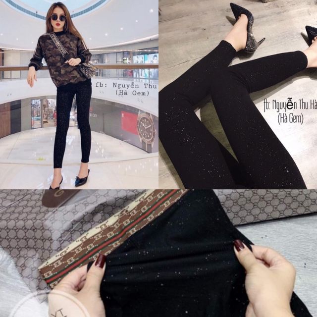 quần legging, legging nhũ