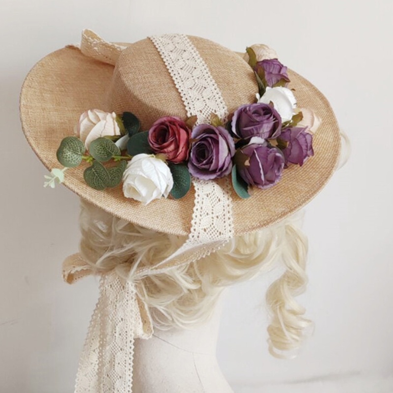 Nón Vành Chống Nắng Phong Cách Lolita Thời Trang Cho Nữ