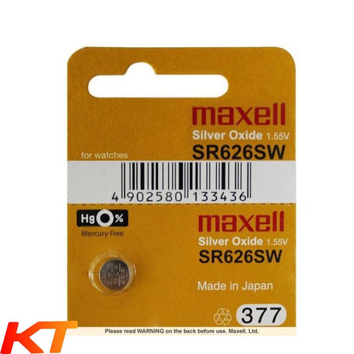 PIN ĐỒNG HỒ MAXELL SR521 379, SR516 317, SR621 364, SR616 321, SR626 377, SR416 337, SR716 315, SR721 362. SR920 371....