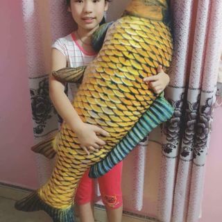 Gối ôm 3d cá 1m2