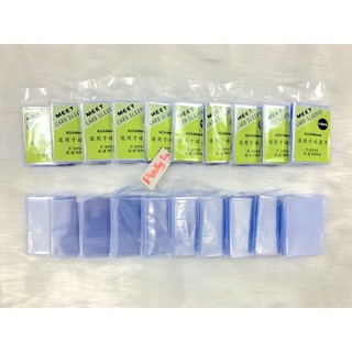 [THƯỜNG] Bọc Sleeves Card Standard Size 65x90mm - hãng MeeT của Trung (Không Có Phần Seal Dán)