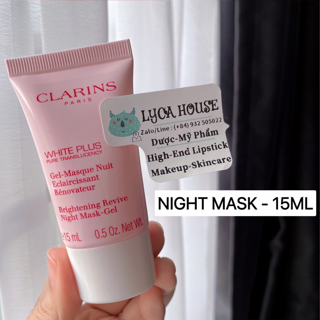 SET 5 MÓN CLARINS WHITE PLUS - SERUM, LOTION, CLEANSER, V SHAPING CLARINS