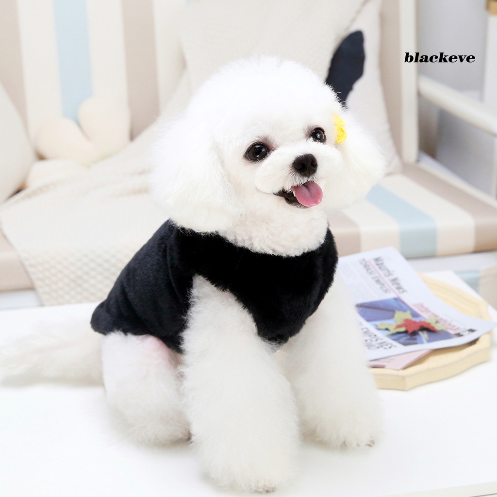 Áo len không tay mềm mại giữ ấm in họa tiết biểu cảm dễ thương cho thú cưng