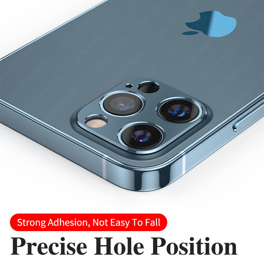 Viền Kim Loại Bảo Vệ Camera Sau Cho Iphone 11 12 Pro Max