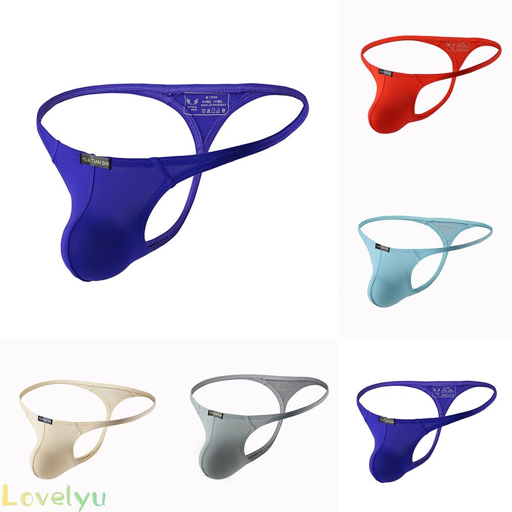 &lt;READY STOCK&gt;Men's Sex Sexy Shorts Sissy Suspender Bikini T-back Briefs Thong Bulge100% brand new！