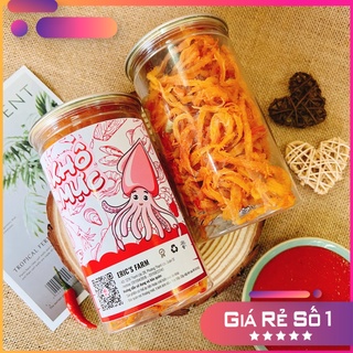 Mực sợi sốt Tomyum vị Thái 250g, siêu ngon, thấm vị, ăn vặt Eric's Farm giá rẻ