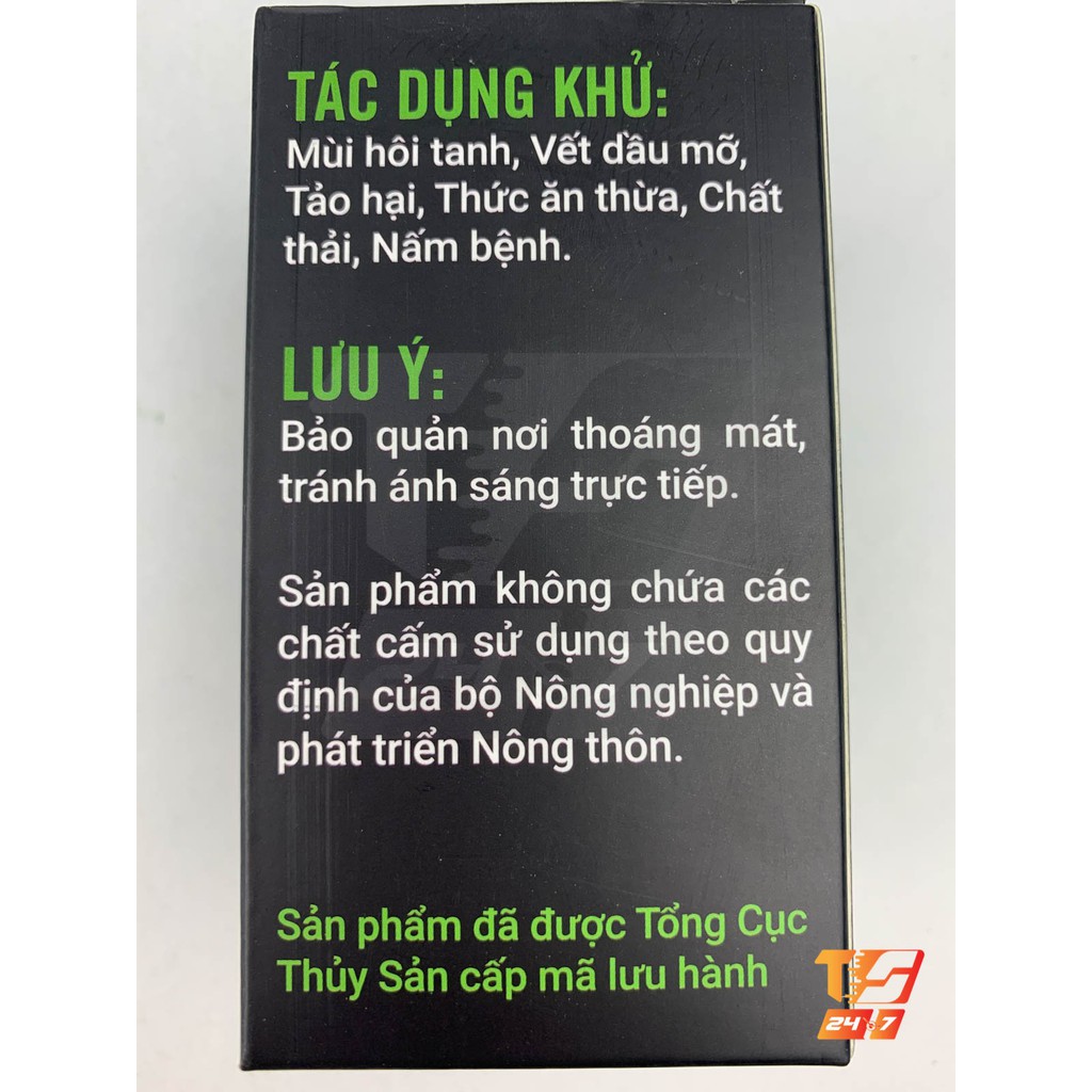 Lọ Men Vi Sinh VSBio 80g Dạng Bột Xử Lý Nước Hồ Cá Cảnh - Làm Trong Nước Bể Thủy Sinh