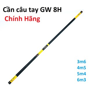 Cần câu tay 8H size 3m6 đến 6m3 chính hãng T1999