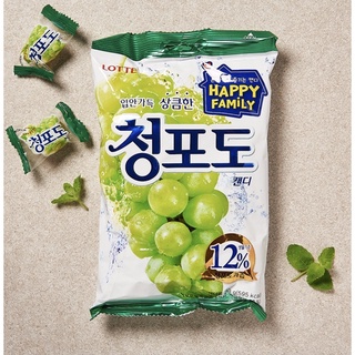 Kẹo nho xanh Lotte Hàn Quốc 153g