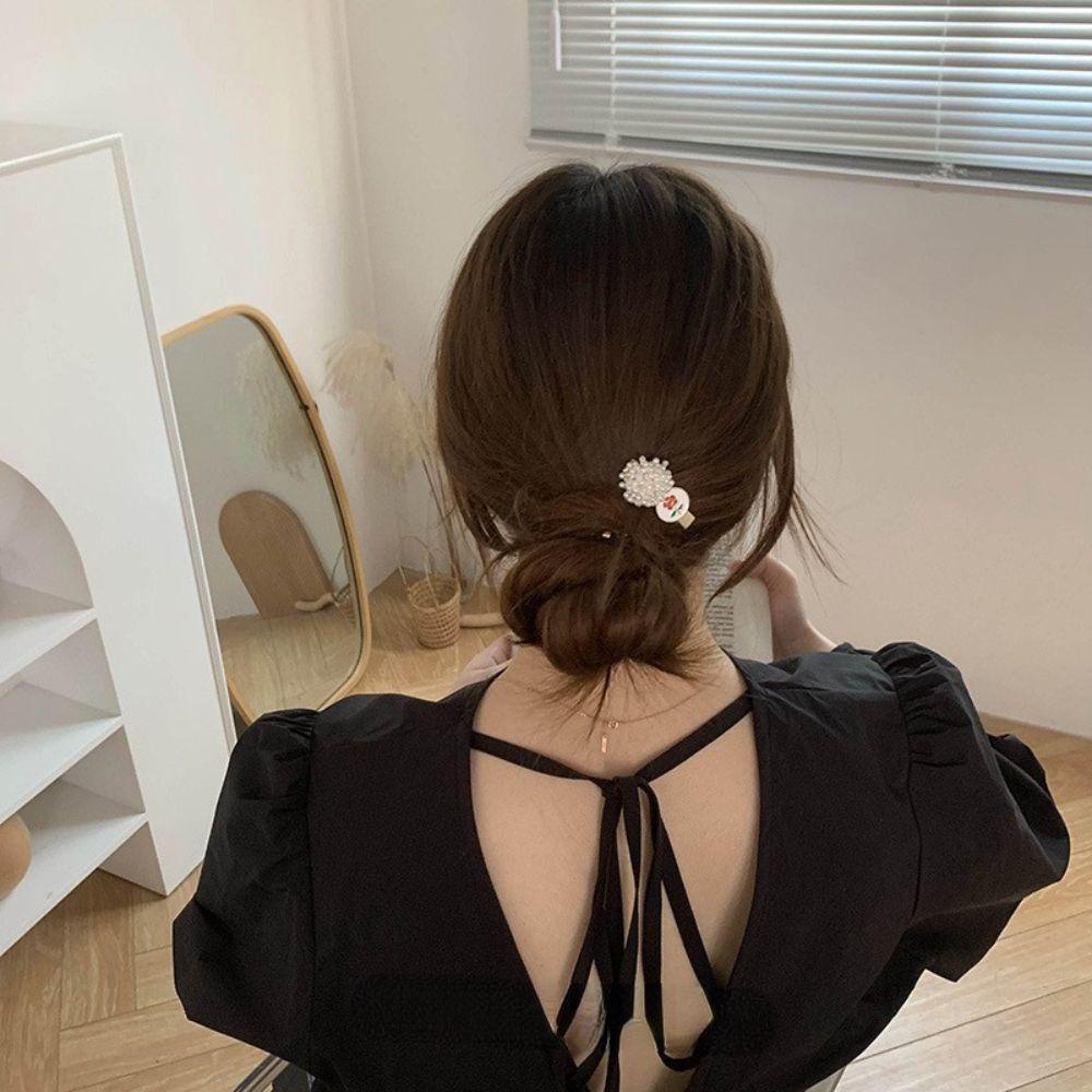 Kẹp Tóc Mỏ Vịt VANES1 Phong Cách Baroque