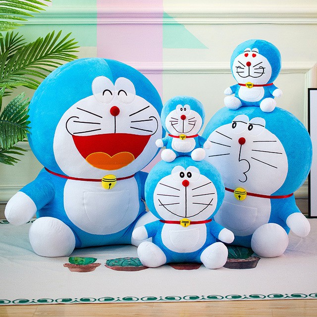 Mèo máy Doraemon nhồi bông cỡ lớn đáng yêu cho bé