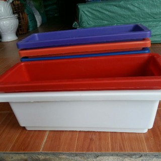 - 4 khay nhựa trồng hoasiêu Hót phi 48cm x20cm x16cm hàng cty, loại 1.