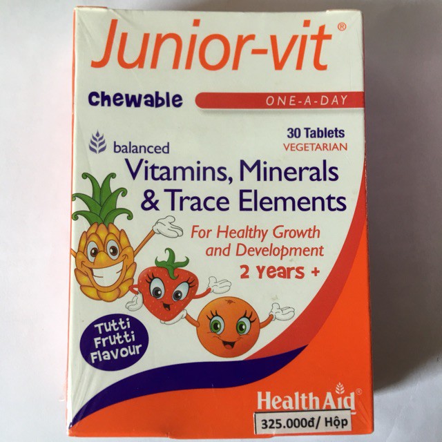 Viên Uống Junior Vit Bổ Sung Vitamin Cho Trẻ