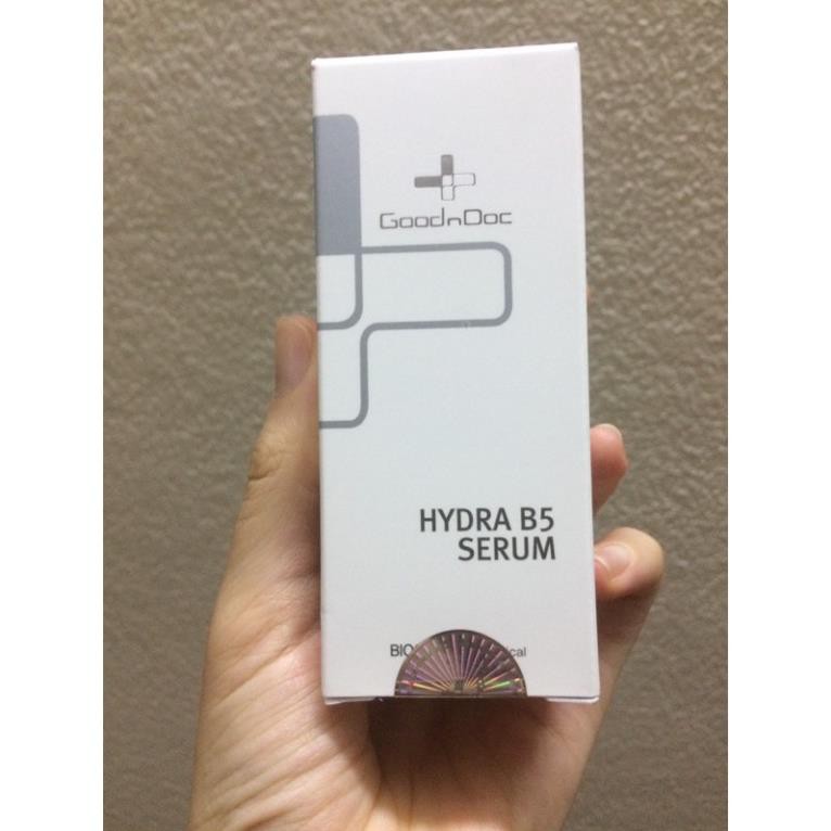 [CHÍNH HÃNG] Serum dưỡng ẩm trắng sáng da, mờ thâm nám, cấp nước, chống lão hóa GOODNDOC HYDRA B5 30ml | BigBuy360 - bigbuy360.vn