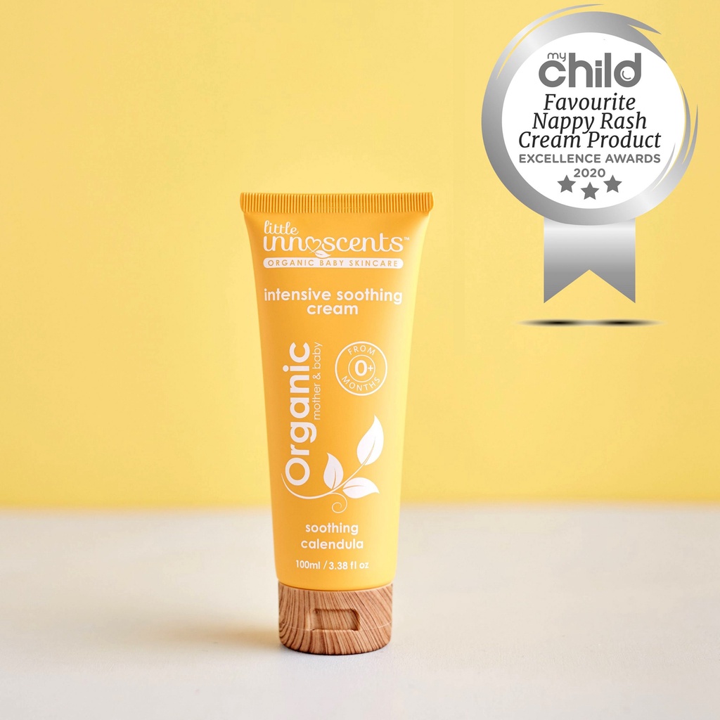Kem Dưỡng da Chuyên sâu Hữu cơ Little Innoscents 100ml - LITTLE INNOSCENTS Organic Intensive Soothing Cream 100ml