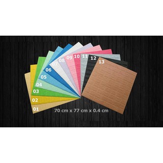 [ Sỉ = Lẻ ] TẤM XỐP DÁN TƯỜNG 3D - 4LY