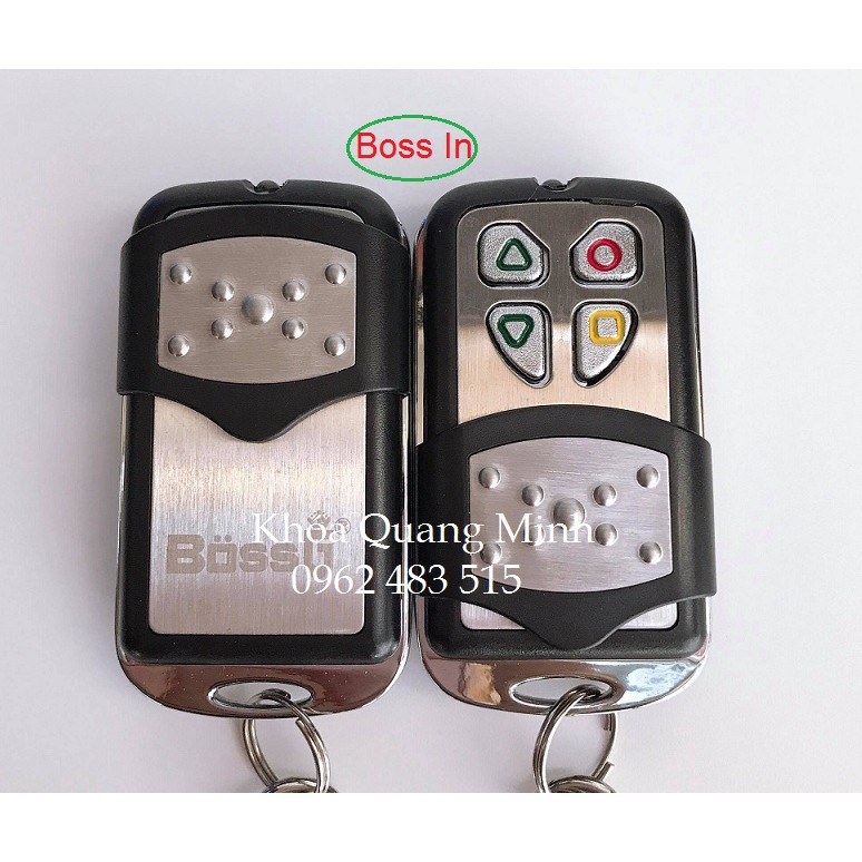 Điều khiển cửa cuốn Bossdoor inox nhập khẩu đài loan