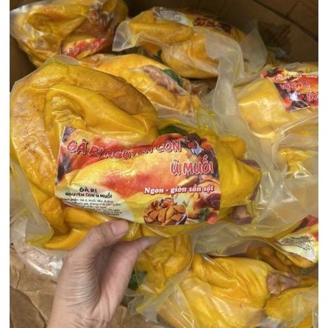 270k con 1.3kg Gà Ri Ủ Muối Thái Nguyên loại 1(giao hỏa tốc TP HCM)