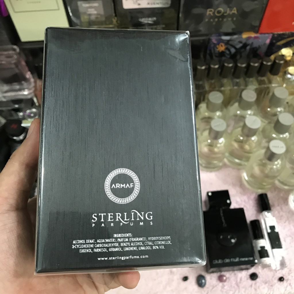 [Cali Perfume][Mẫu Thử][Dùng Là Thơm] Nước Hoa Nam Club De Nuit Intense Man | Thế Giới Skin Care