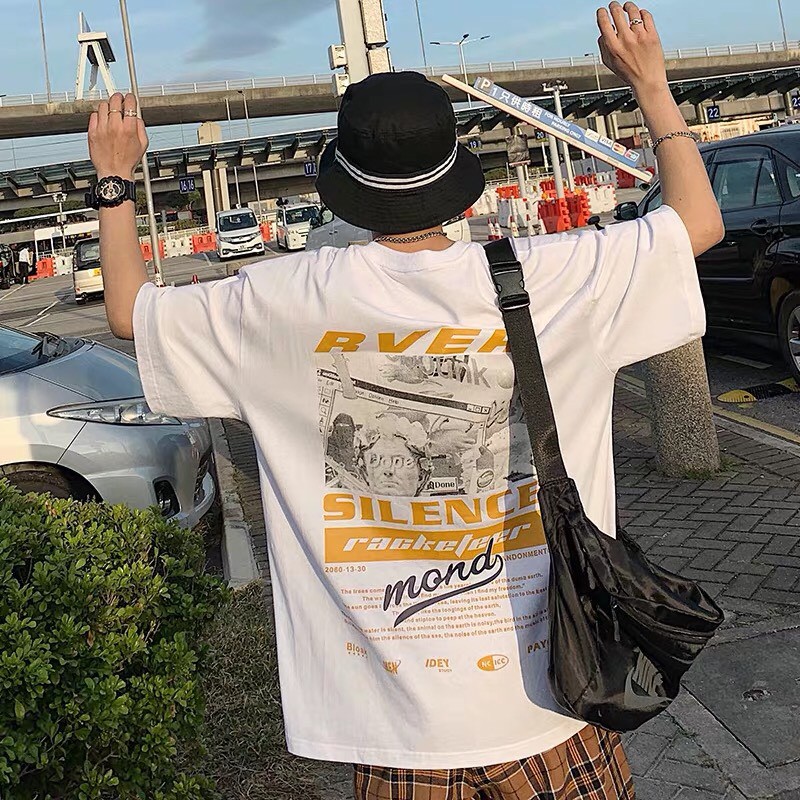 Áo thun form rộng WIND phông unisex tay lỡ RVER thoi trang nam nữ oversize ulzzang