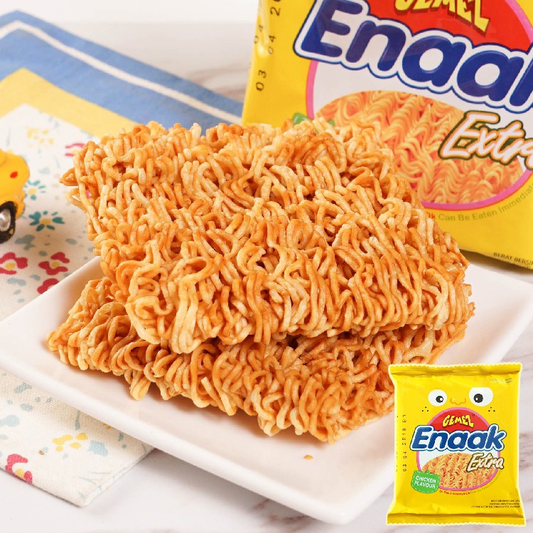 [FREESHIP] Snack Mì Gà Enaak Indonesia (Gemez Enaak Extra chicken flavour)