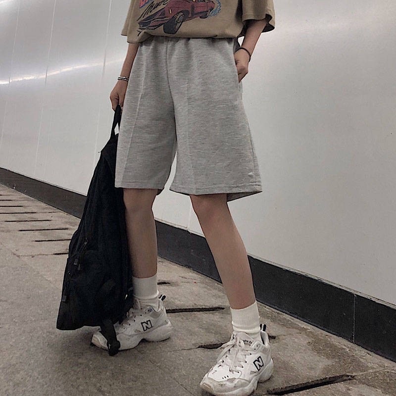 Quần short nỉ da cá , quần short nam nữ Unisex, phong các bassic phối đồ cực đẹp Big Size