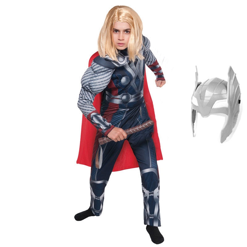 Bộ Đồ Hóa Trang Thor 3D Độc Đáo Cho Bé Trai Dịp halloween