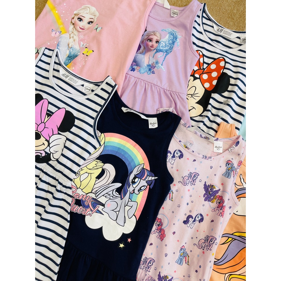 Váy cotton Hm cambodia xuất xịn