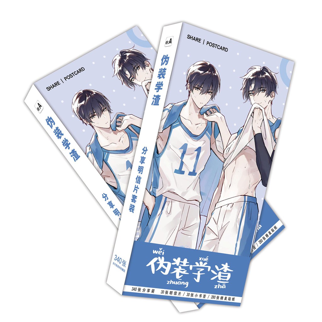 Hộp ảnh postcard THỰC VẬT NGỮ mẫu mới 340 ảnh anime chibi