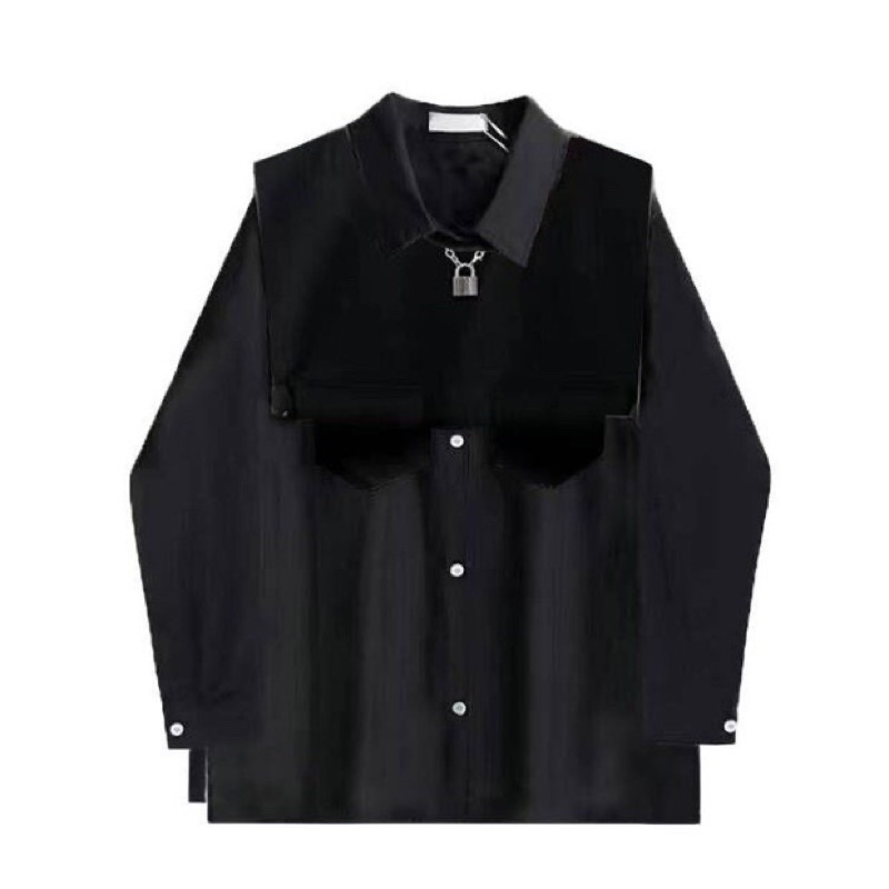 Set 2 Áo sơmi & ghile Unisex