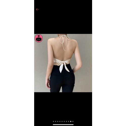 Áo 2 Dây Vạc Nhọn