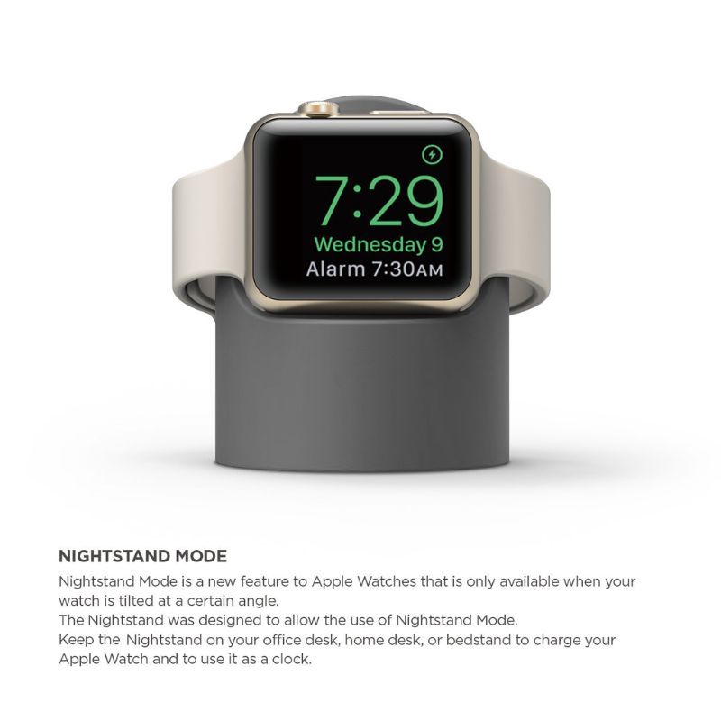 Đế Sạc NAMA Bằng Silicon Cho Dòng Đồng Hồ Thông Minh Apple Watch