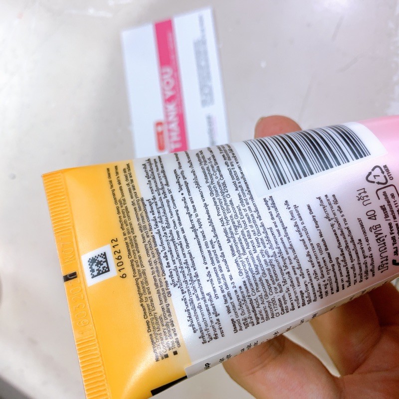 [THÁI LAN] Sữa rửa mặt Neutrogena Deep Clean Brightening Foaming Cleanser ( 40g )