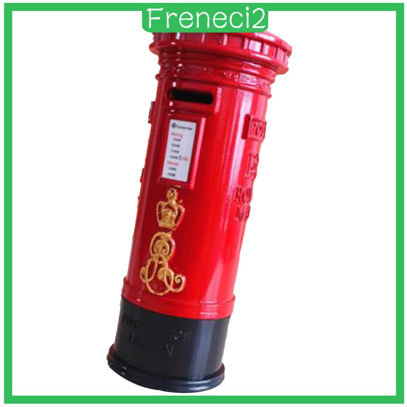 Hộp Đựng Tiền Tiết Kiệm Bằng Kim Loại Frine Đường Phố London Red Main 2