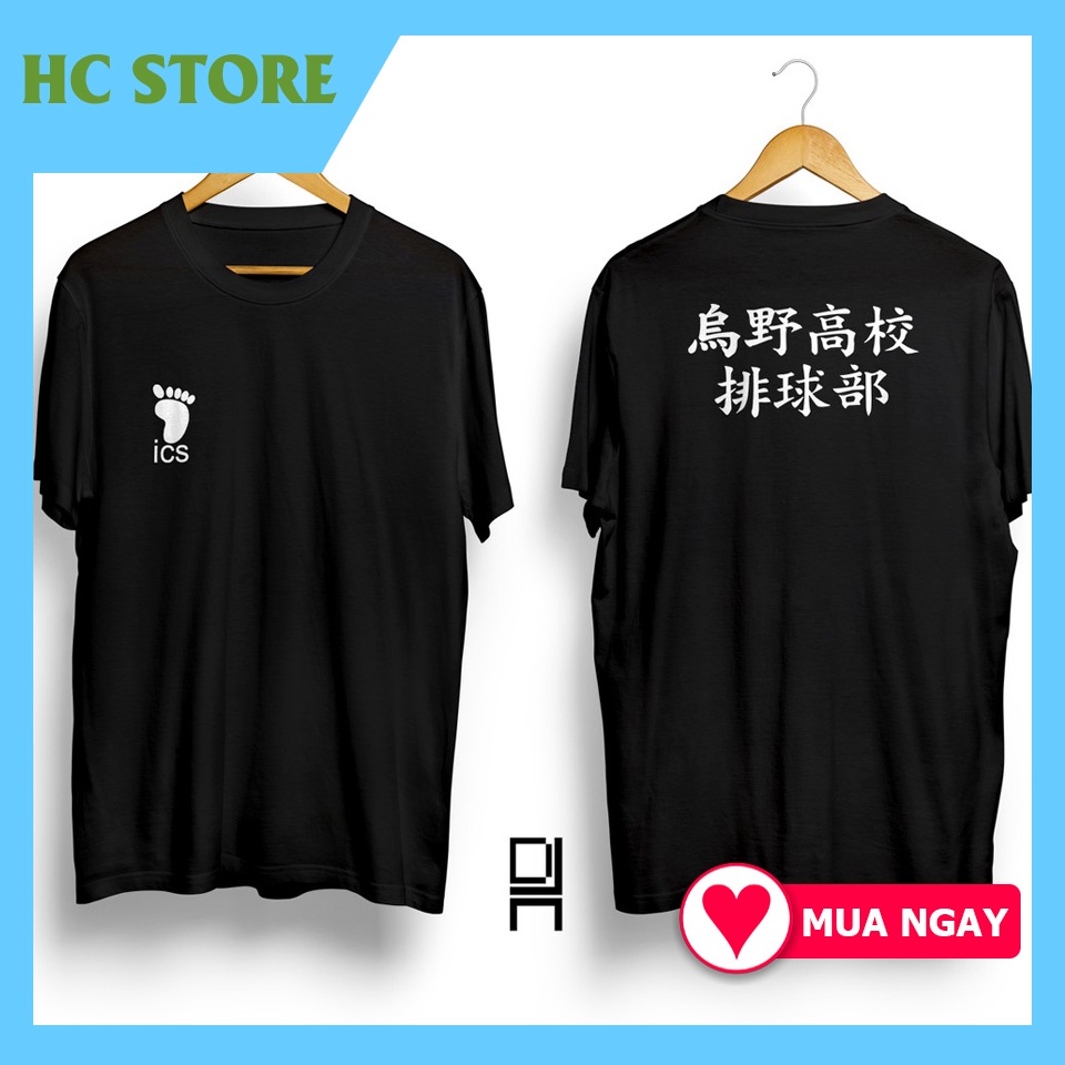🔥SALE SỐC🔥Áo Phông Áo Thun Karasuno TOBIO KAGEYAMA  HAIKYUU ANIME HINATA HIGH KYUU Đẹp Giá Rẻ giá xưởng