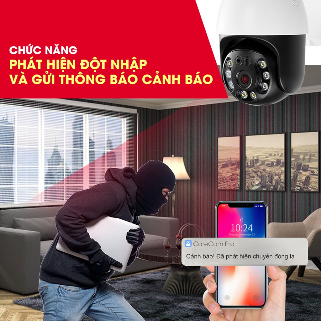 Camera Giám Sát Onvizcam (HK30), Camera Chống Nước Có Thể Lắp Ngoài Trời Chịu Mưa Nắng