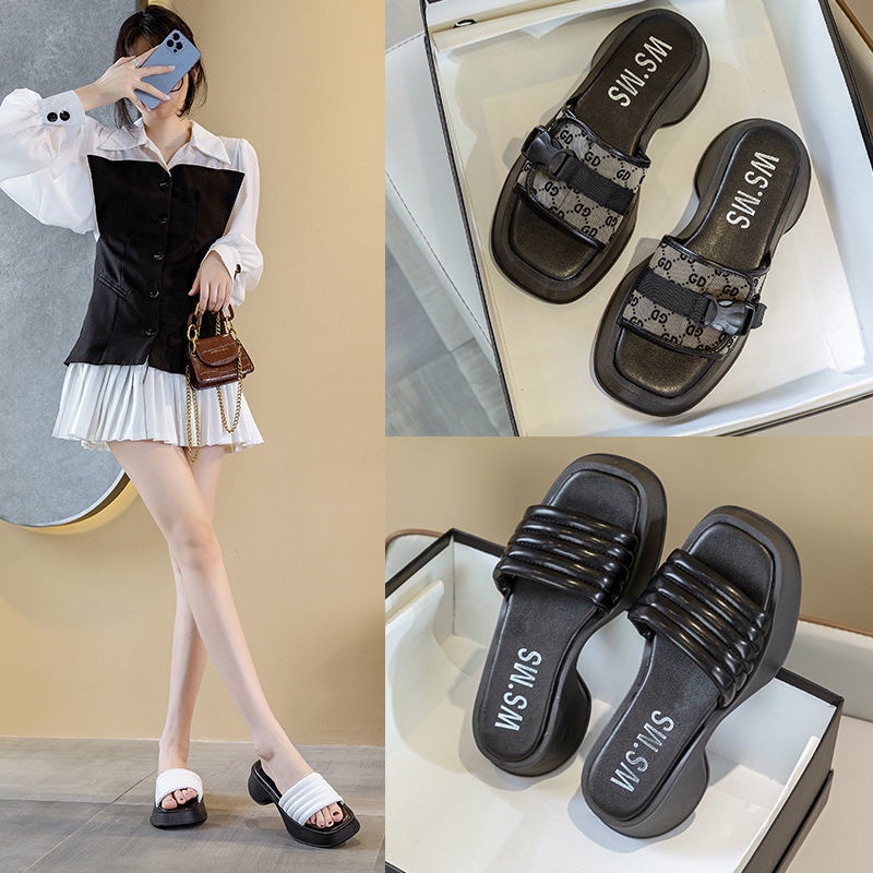Dép Sandal Đế Dày Thời Trang Mùa Hè S