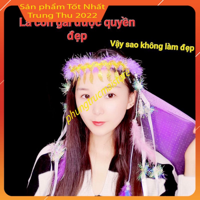 [Tặng đồng hồ nữ] Bờm  tóc công chúa phong thái Hàm Hương Xinh đẹp
