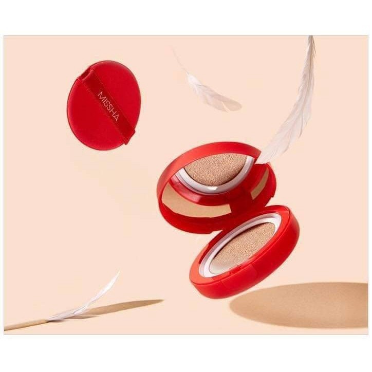 Phấn Nước Missha Velvet Finish Cushion SPF50+ PA+++ 15g, Cushion Missha Vỏ Đỏ Mỏng Mịn, Che Phủ Tốt, Lâu Trôi Chính Hãng | BigBuy360 - bigbuy360.vn