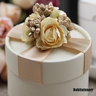 Set 12 Cành Hoa Giả Mini Bằng Lụa Dùng Trang Trí Diy