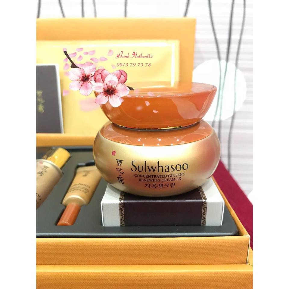 Kem tái tạo da từ nhân sâm cô đặc Sulwhasoo Concentrated Ginseng Renewing Cream ex 5ml mới