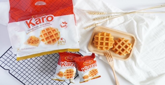 BỊCH 6 BÁNH KARO TRỨNG TƯƠI CHÀ BÔNG THỊT GÀ/ PHÔ MAI RICHY