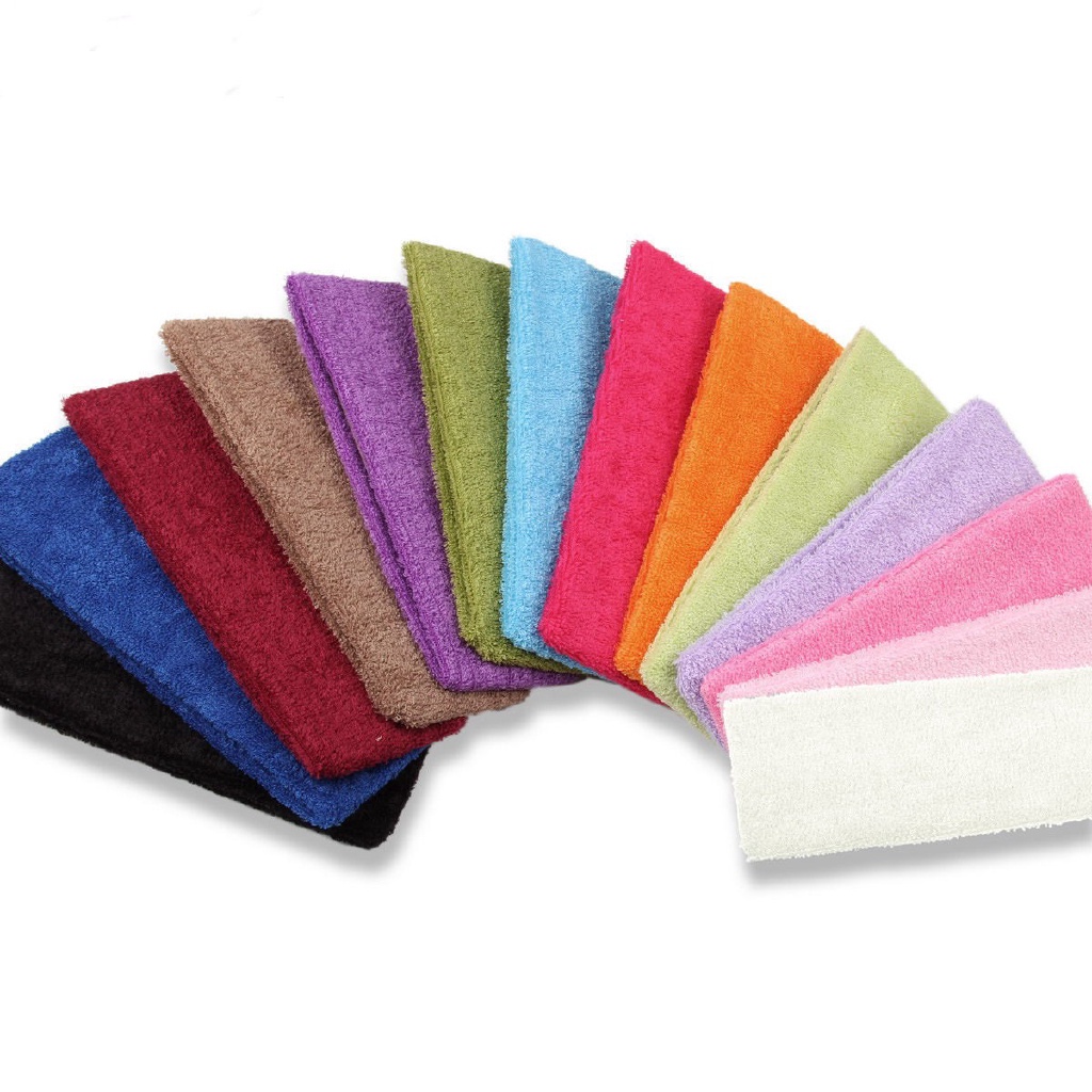 Băng Đô Cotton Co Giãn Thấm Hút Mồ Hôi Chất Lượng Cao Cho Nam Nữ
