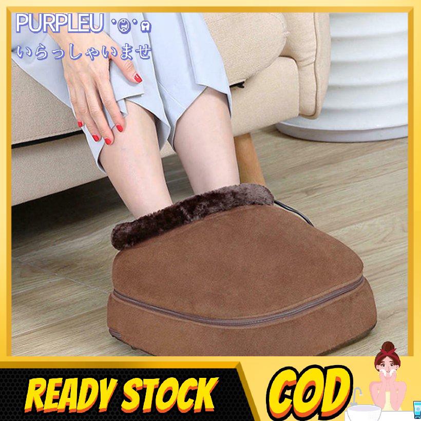 Electric Heated Foot Hand Warmer Massager Washable Non-slip Foot Warmer Cushion Heat Pad Acupressure Mat