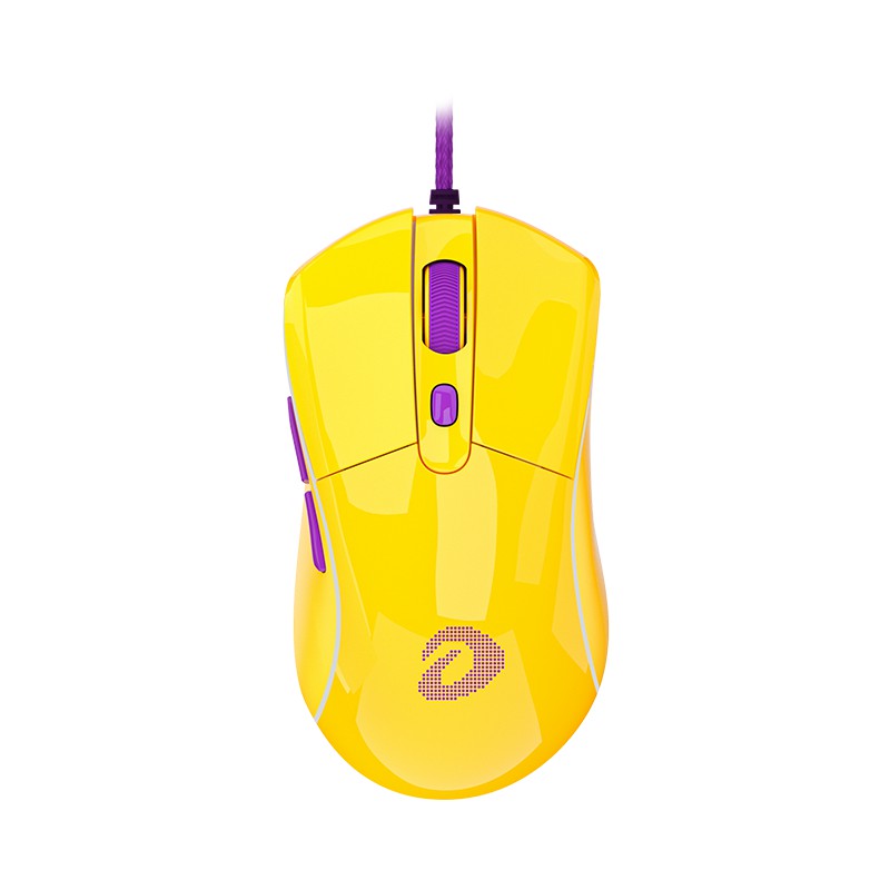Chuột Gaming DAREU A960 YELLOW - ULTRALIGHT (PixArt PMW3389, DPI 16000 - Chuột siêu nhẹ)