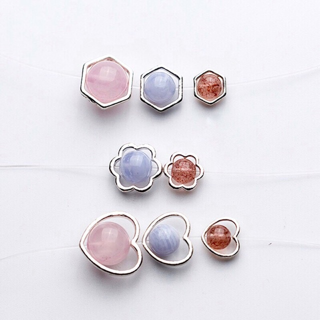 ✅ BÁN SỈ ✅ Charm bạc, khung đá bạc hàng đẹp - Bạc xịn loại 1, PH147