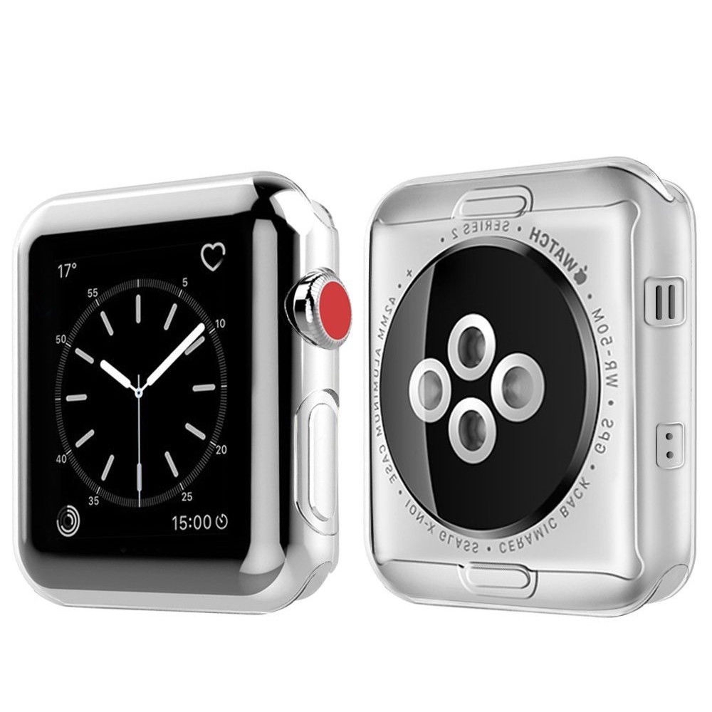 Ốp bọc mặt đồng hồ Compatible For Apple iWatch 40mm/44mm từ chất liệu TPU trong suốt